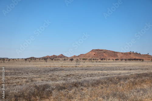 Arid landscape in outback Queensland