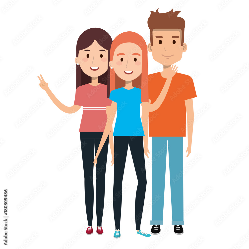 group of persons avatars characters vector illustration design group of persons avatars characters vector illustration design