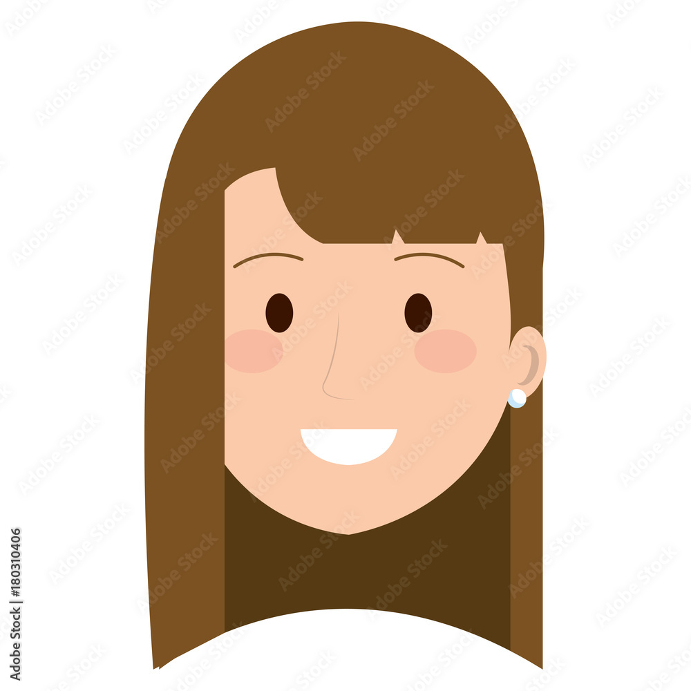 beautiful woman head avatar character vector illustration design beautiful woman head avatar character vector illustration design