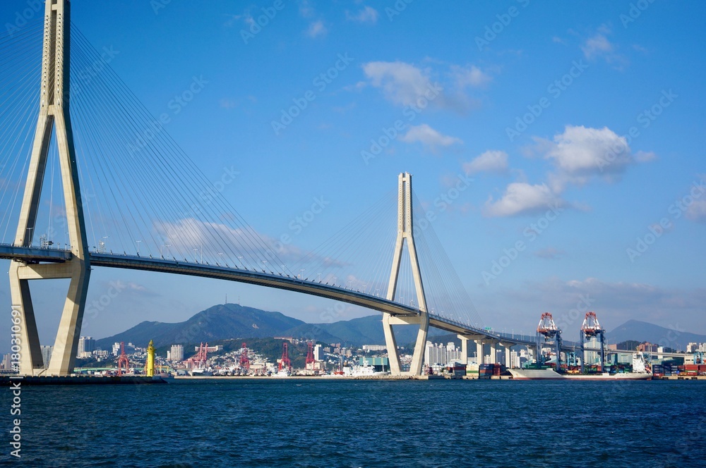 Naklejka premium bridge