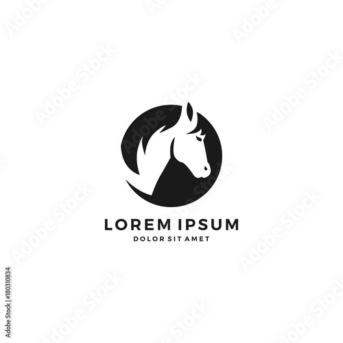 horse head logo