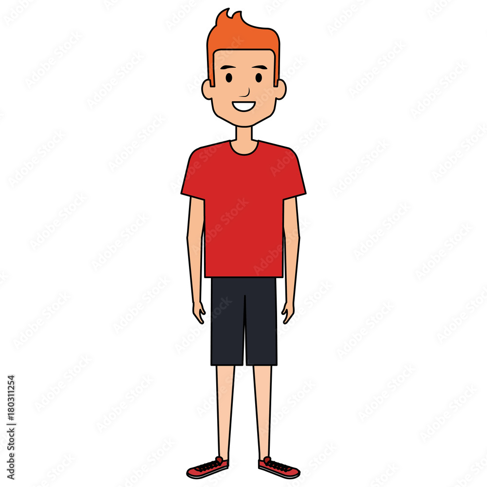 young man avatar character vector illustration design young man avatar character vector illustration design