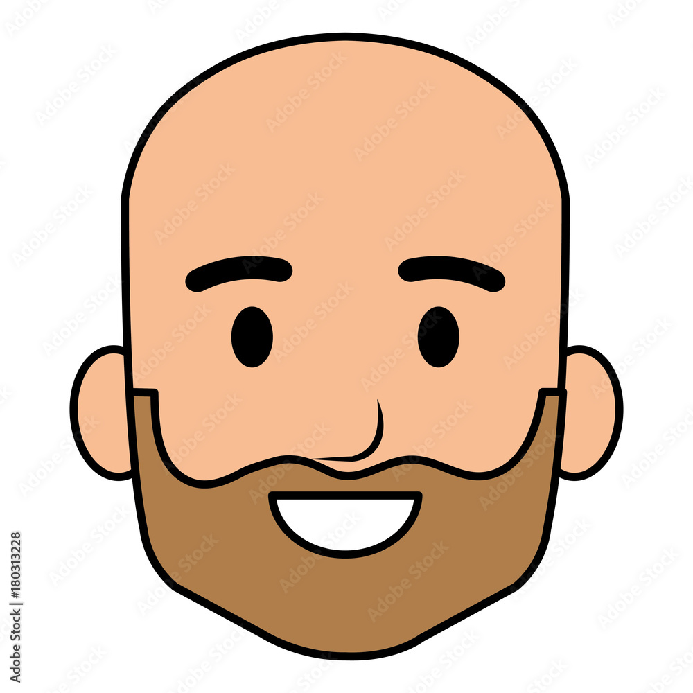 young man head avatar character vector illustration design young man head avatar character vector illustration design
