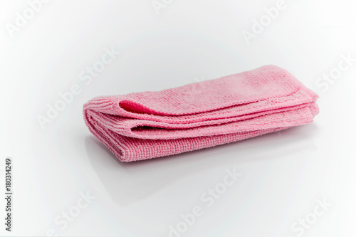 pink microfiber duster