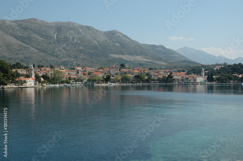 Village pittoresque de Cavtat, en Croatie du Sud