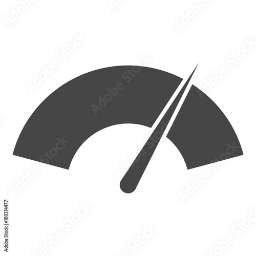 Speedometer or gauge icon