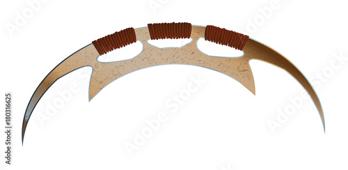 Fotografie Rusty Alien Blade Weapon