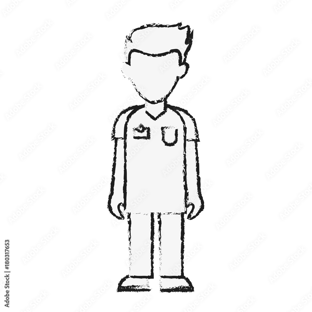Man nurse avatar icon vector illustration graphic design Man nurse avatar icon vector illustration graphic design
