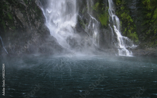 Milford Sound - Lady Elizabeth Bowen Falls