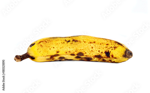 Yellow over ripe bananas