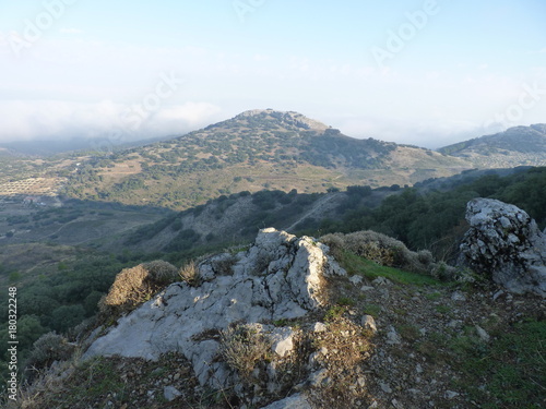 Greant views on the top of mount Jabalcuz, Andalucía (Spain)
