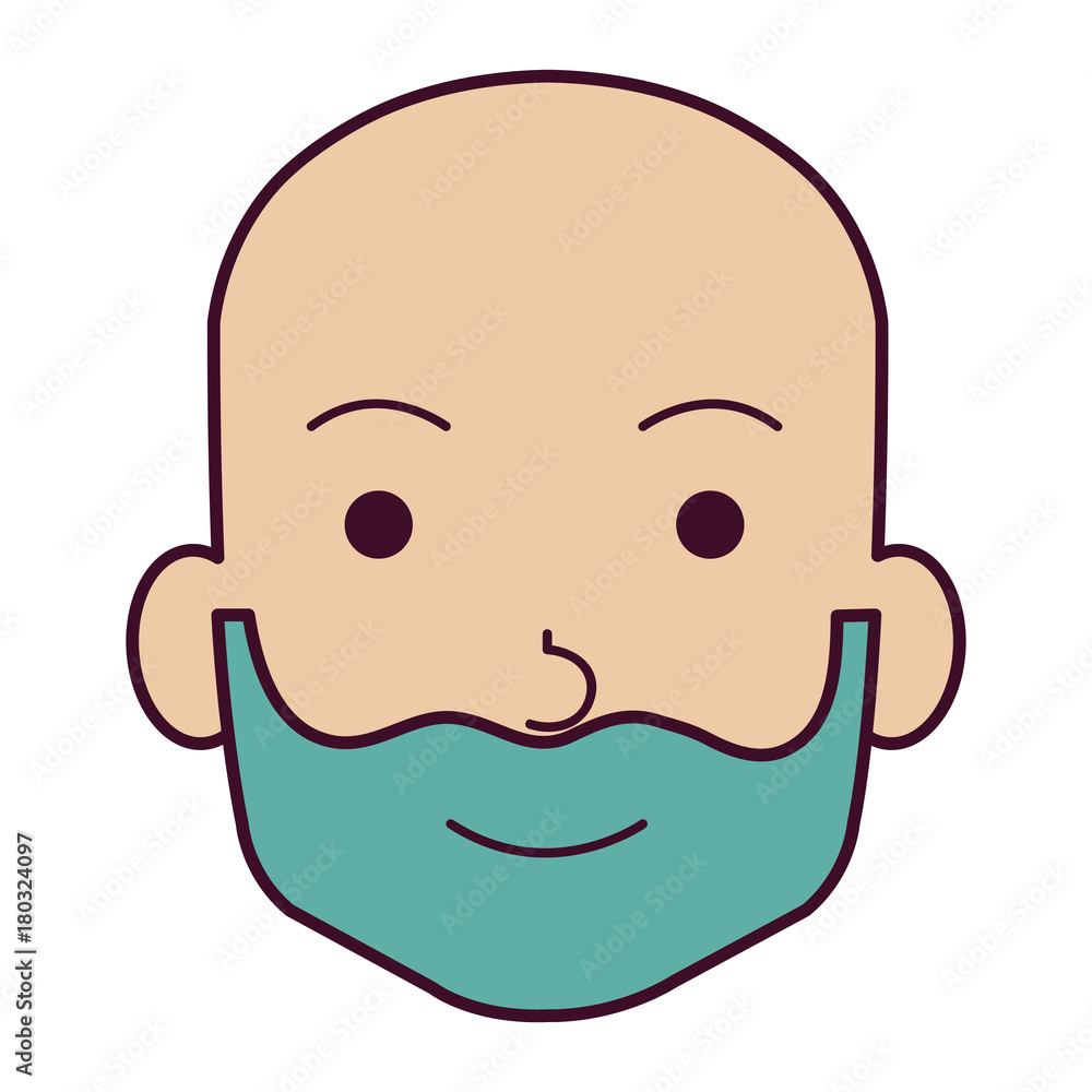 young man head avatar character vector illustration design young man head avatar character vector illustration design