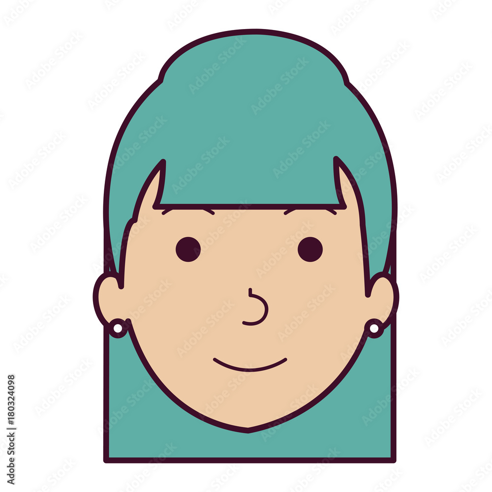 beautiful woman head avatar character vector illustration design beautiful woman head avatar character vector illustration design