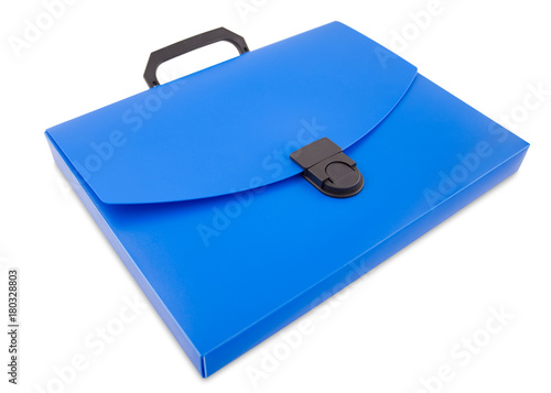plastic folder bag, clipping path