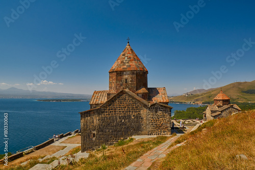 Sevanavank Monastery on Sevan Lake in Armenia
