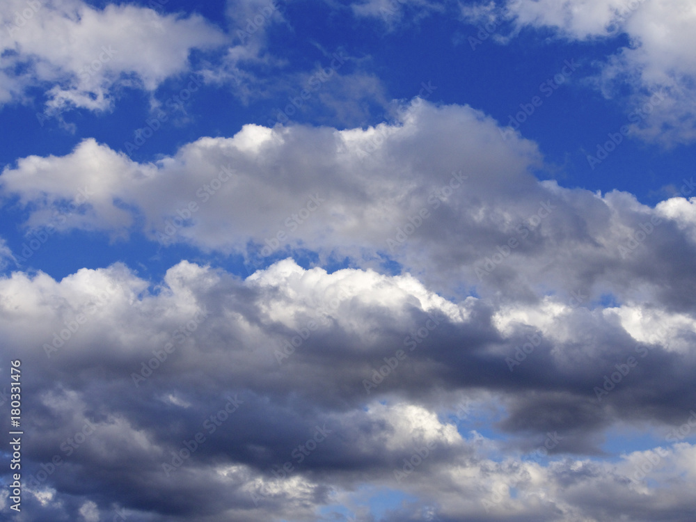 Fototapeta premium 11月の空と雲
