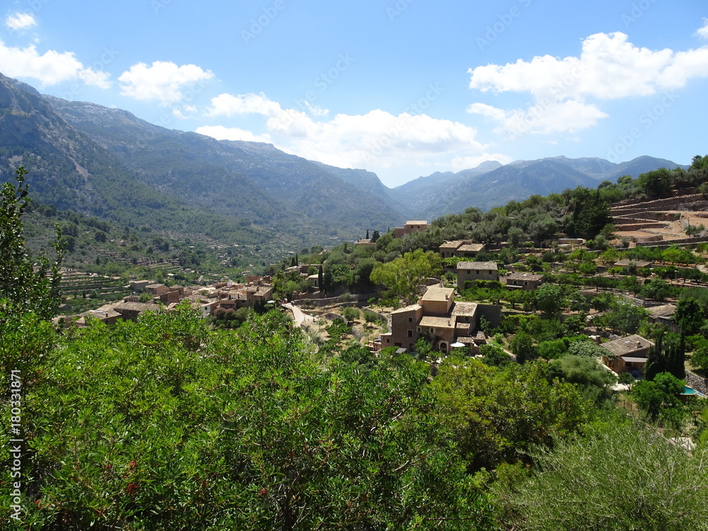 Mediterranean village, Mallorca, Ballears
