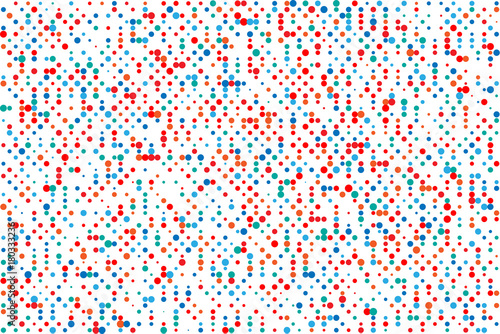 Blue and red Concept Texture Pixels. Pixel Abstract Mosaic Design Background. Vector illustration.