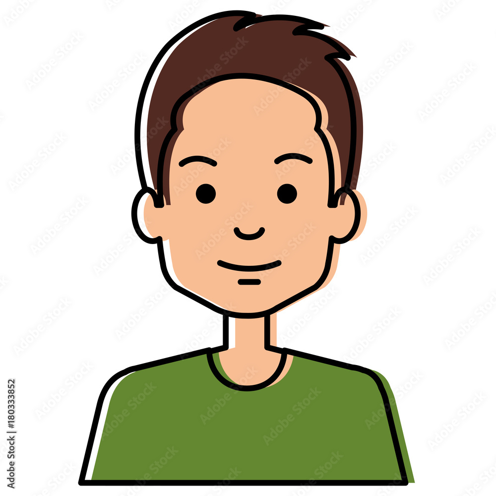 young man avatar character vector illustration design young man avatar character vector illustration design