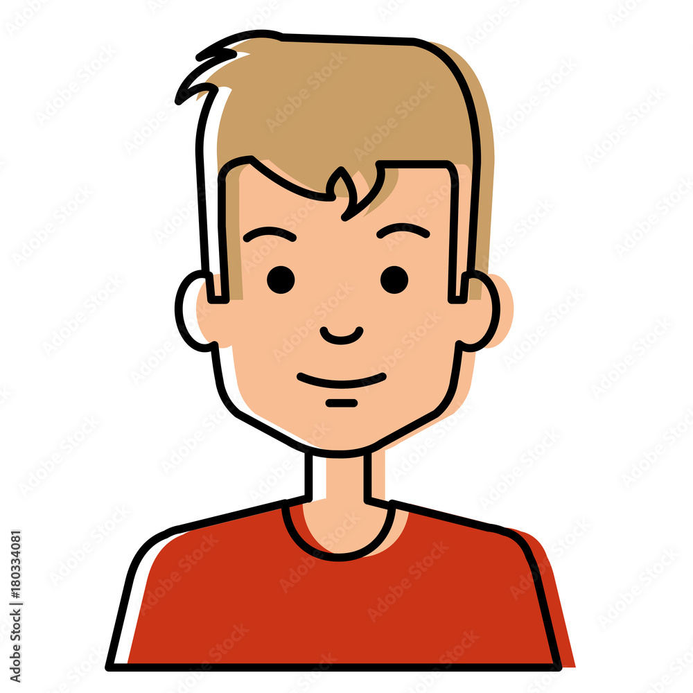 young man avatar character vector illustration design young man avatar character vector illustration design