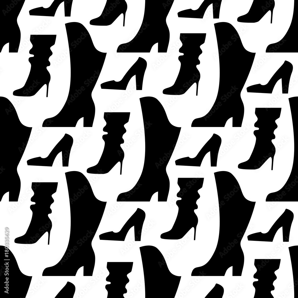 Shoe Seamless Pattern