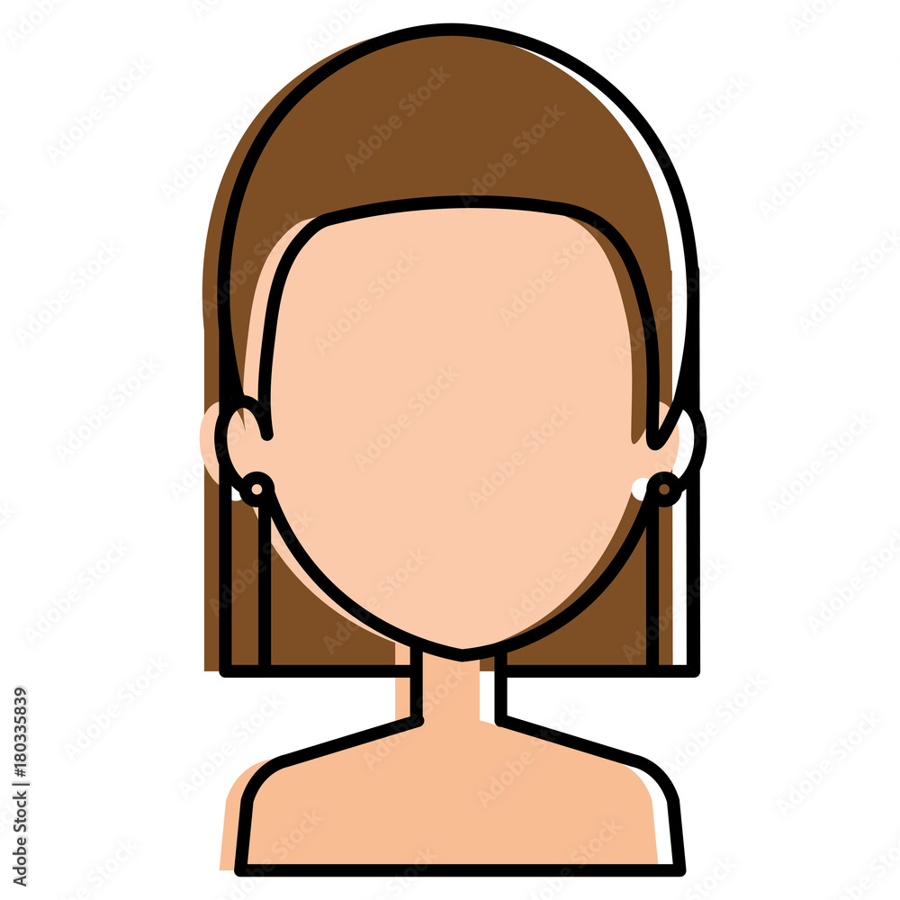 beautiful woman shirtless avatar character vector illustration design beautiful woman shirtless avatar character vector illustration design