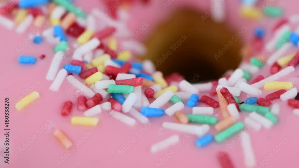 Portion of seamless loopable Donuts in 4K (rotating) Portion of seamless loopable Donuts in 4K (rotating)