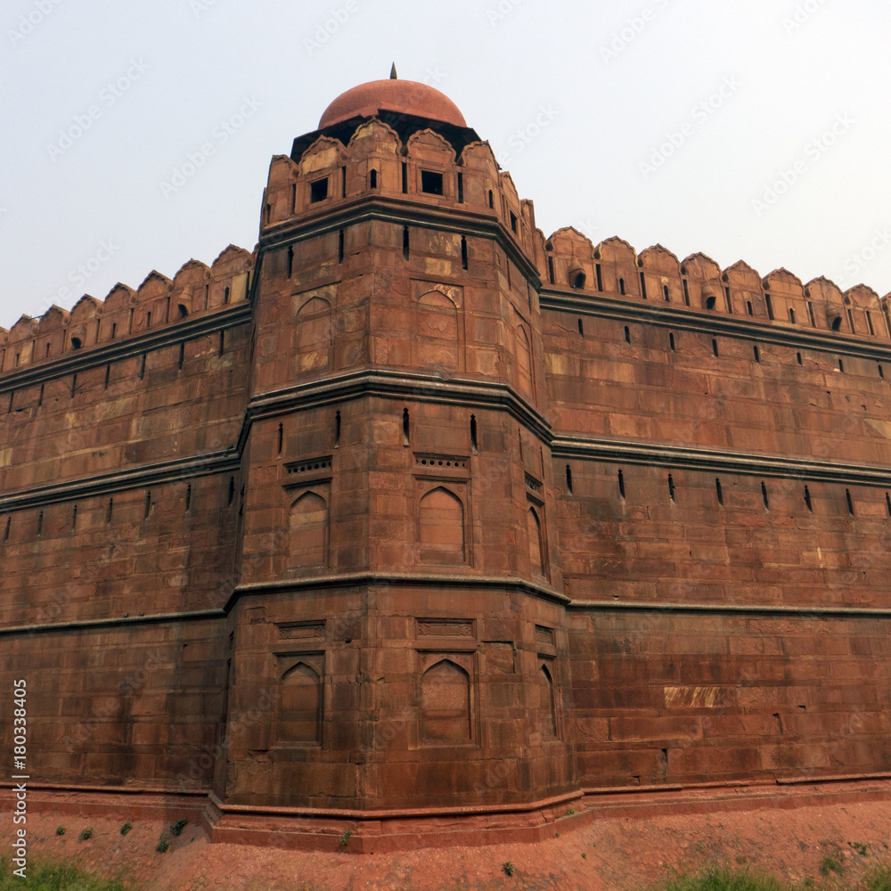 Das Rote Fort, Lal Qila, in Delhi