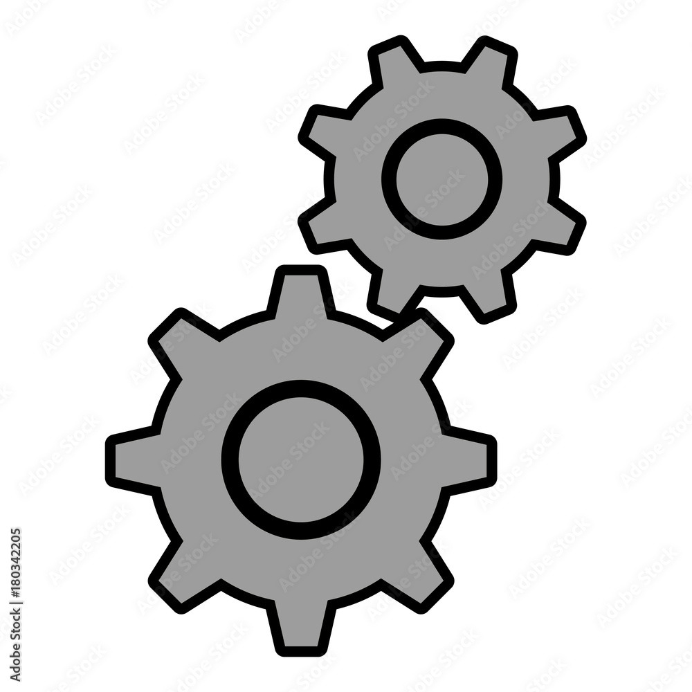 gear machine isolated icon vector illustration design gear machine isolated icon vector illustration design