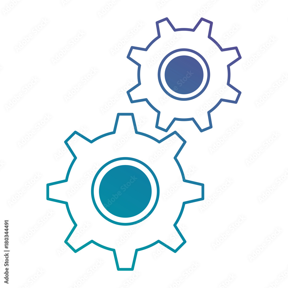 gear machine isolated icon vector illustration design