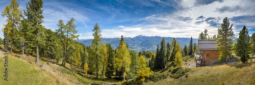 Panoramablick vom Berg Stoderzinken