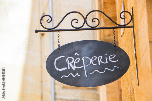 creperie sign