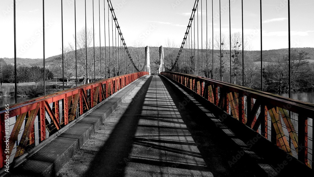 Fototapeta premium Most wiszący Cezy