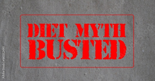 Diet myth busted photo