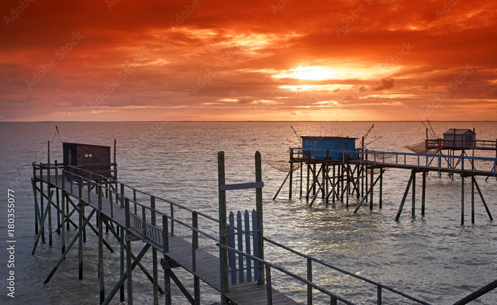 Cabane à Carrelet en Charente maritime