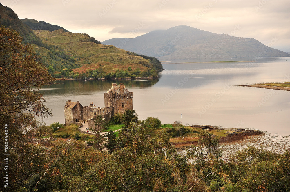 Fototapeta premium Eilean Donan Castle, Scotland, UK