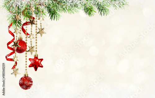 Christmas background with g...