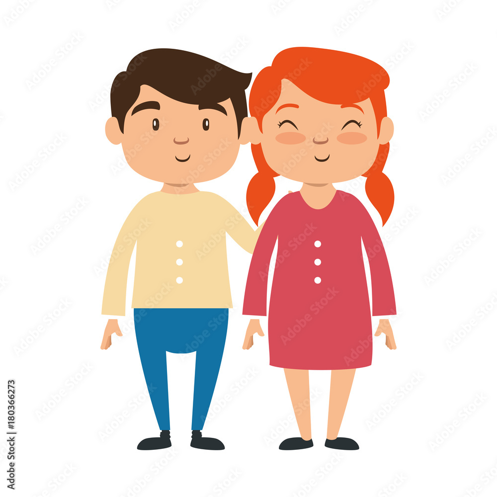 couple of parents avatars characters vector illustration design couple of parents avatars characters vector illustration design