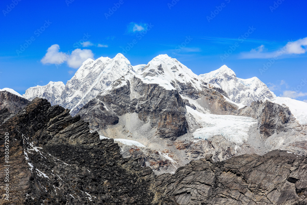 Sagarmatha National Park in the Nepal Himalaya.