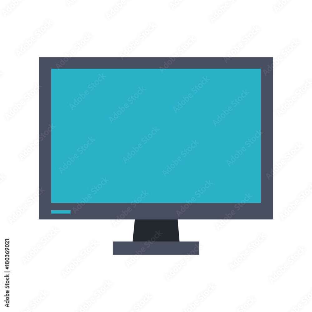 Computer screen monitor icon vector illustration graphic design Computer screen monitor icon vector illustration graphic design