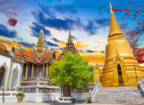 Canvas Print Palacio real en  Bangkok ,Tailandia
