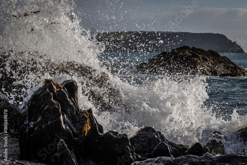 Gerrans in Cornwall. photo