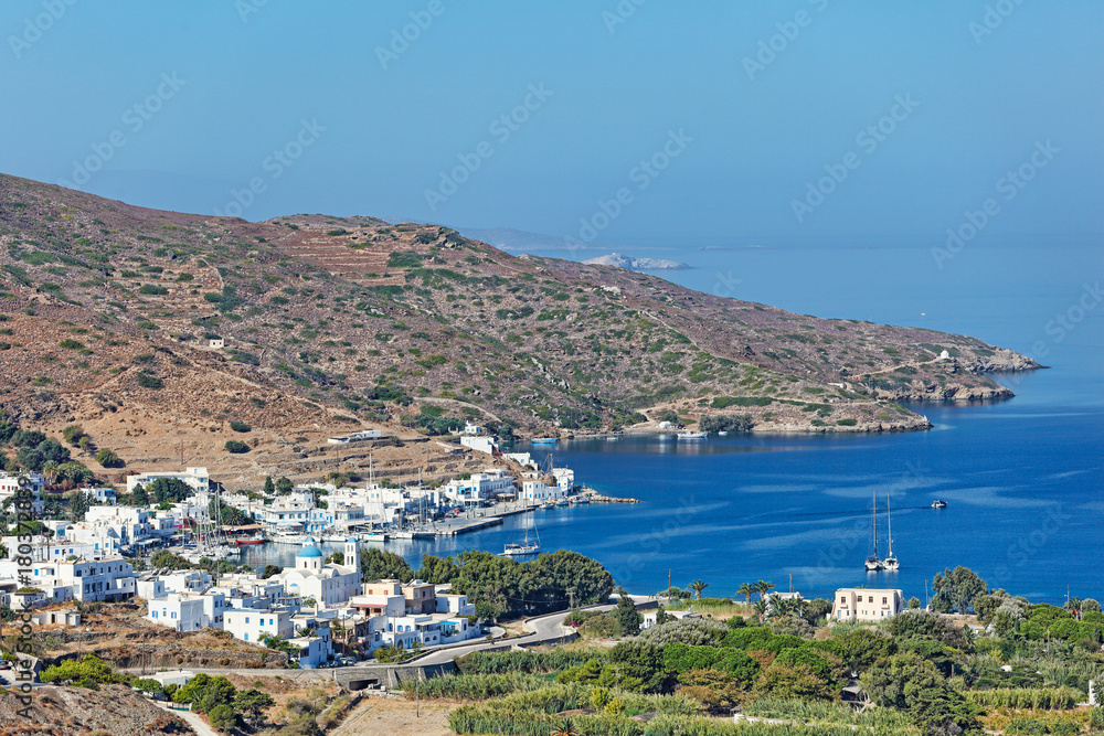 Fototapeta premium Katapola of Amorgos, Greece