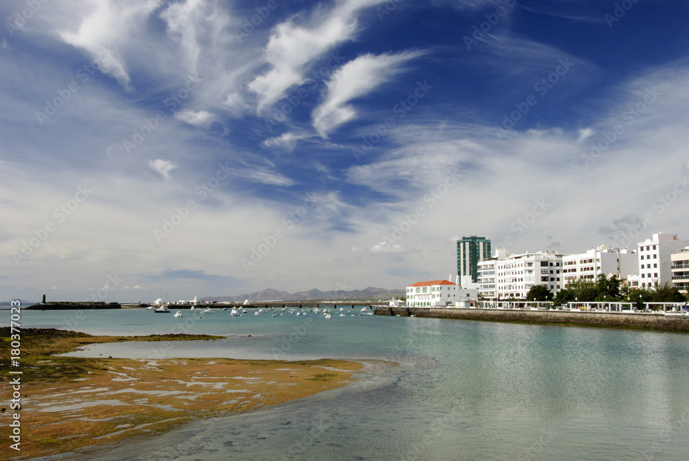 Arrecife - capital of Lanzarote, Canary Islands, Spain 