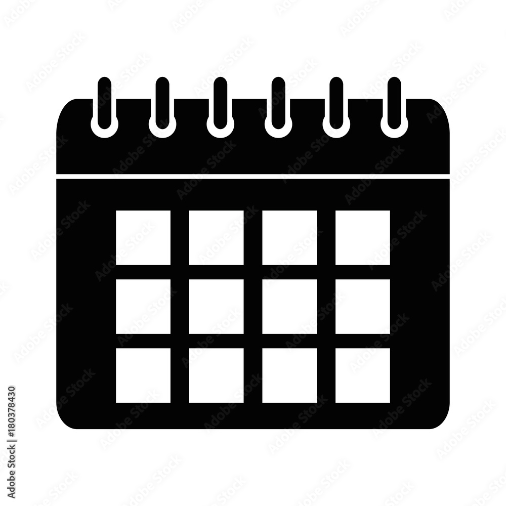 calendar reminder isolated icon vector illustration design calendar reminder isolated icon vector illustration design