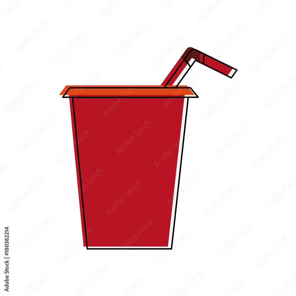 Soda cup isolated icon vector illustration graphic design Soda cup isolated icon vector illustration graphic design