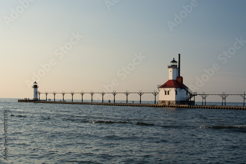 Pier on Lake Michigan St Joseph
