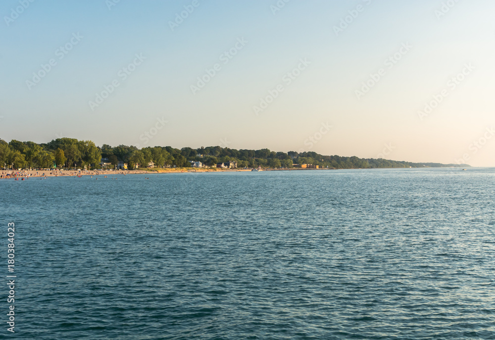 Fototapeta premium Lake Front of Pure Michigan
