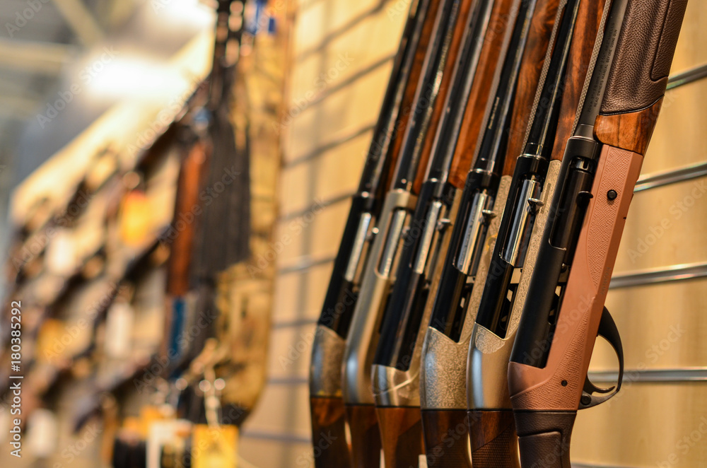 guns in row guns in row