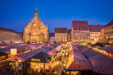 Weihnachtsmarkt in Nürnberg, Deutschland